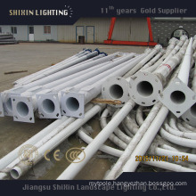 7m Galvanized Round and Conical Street Lighting Pole